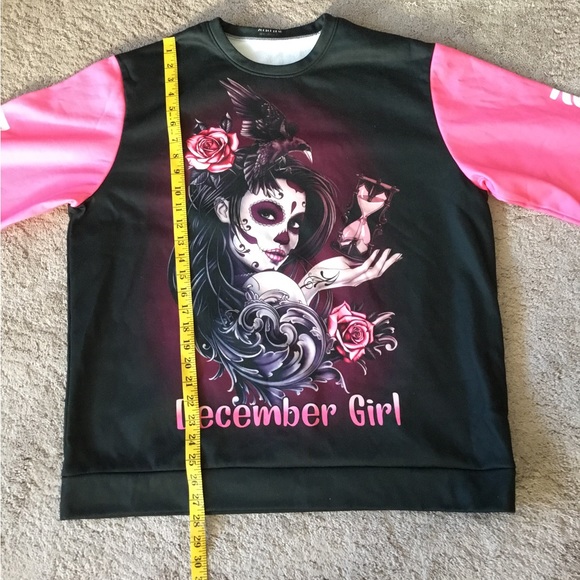 Zoo Top Bear December Girl Robin Pull Over Sweatshirt NWOT - Picture 5 of 11
